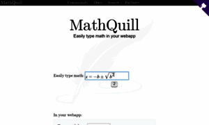 Mathquill.com thumbnail