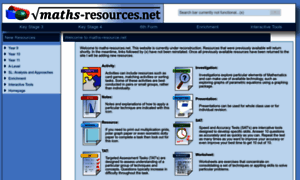 Maths-resources.net thumbnail