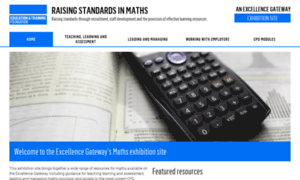 Maths.excellencegateway.org.uk thumbnail