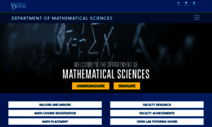 Mathsci.udel.edu thumbnail