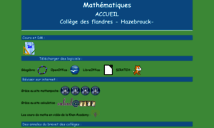 Mathsflandres.free.fr thumbnail