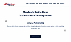 Mathsmarttutoring.com thumbnail