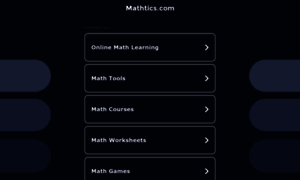 Mathtics.com thumbnail