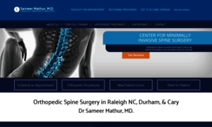 Mathurspinesurgery.com thumbnail