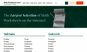 Mathworksheetsland.com thumbnail
