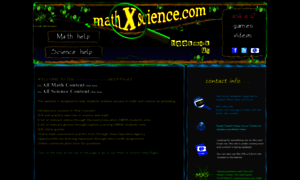 Mathxscience.com thumbnail