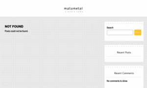 Matometal.com thumbnail