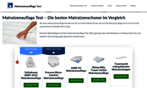 Matratzenauflagetest.com thumbnail