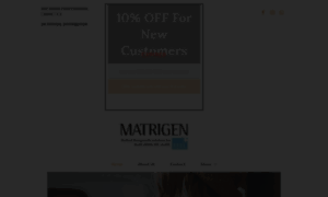 Matrigen-cosmetics.co.uk thumbnail