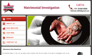 Matrimonialinvestigationindia.com thumbnail