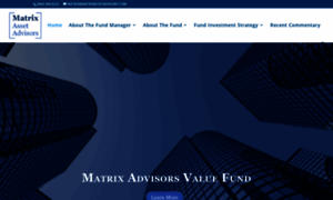 Matrixadvisorsvaluefund.com thumbnail