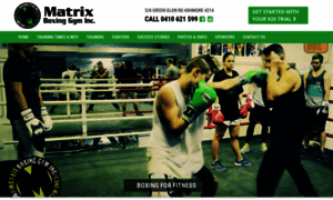 Matrixboxing.com.au thumbnail