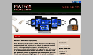 Matrixphoneshop.co.uk thumbnail