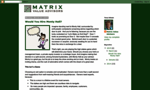 Matrixvalueadvisors.blogspot.ca thumbnail