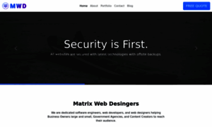 Matrixwebdesigners.com thumbnail