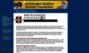Matsuschoolsfoundation.org thumbnail