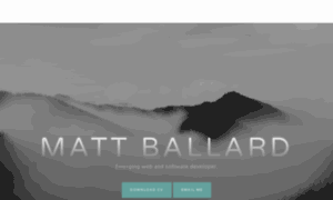 Matt-ballard.com thumbnail