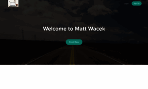 Matt-wacek.teachable.com thumbnail