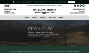 Mattaponisprings.com thumbnail