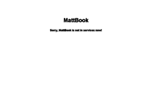 Mattbook.net thumbnail