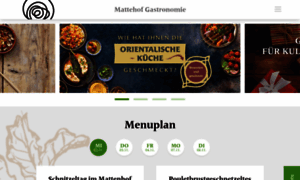 Mattehof.sv-restaurant.ch thumbnail