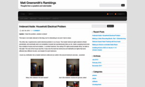 Mattgreensmith.wordpress.com thumbnail