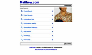 Matthew.com thumbnail