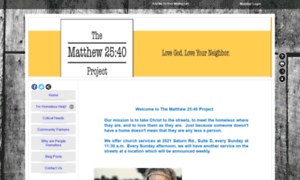 Matthew2540project.org thumbnail
