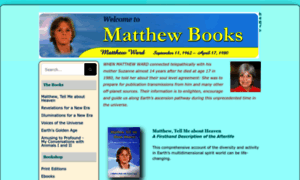 Matthewbooks.com thumbnail