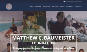 Matthewcbaumeisterfoundation.org thumbnail