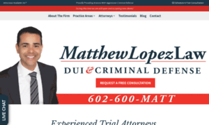 Matthewlopezlaw.com thumbnail