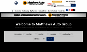 Matthewsauto.com thumbnail