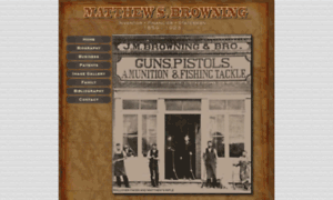 Matthewsbrowning.com thumbnail