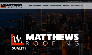 Matthewsroofing.com thumbnail