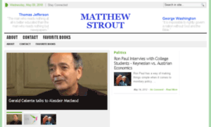 Matthewstrout.com thumbnail