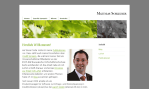 Matthias-schlecker.de thumbnail