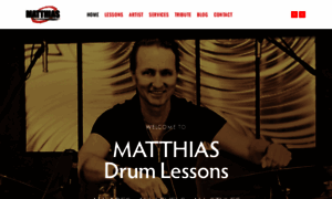 Matthiasdrumlessons.com thumbnail