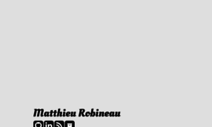 Matthieurobineau.com thumbnail