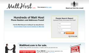Matthost.com thumbnail