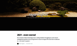 Matthughes.io thumbnail