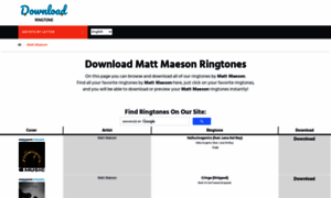Mattmaeson.download-ringtone.com thumbnail