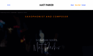 Mattparkermusic.com thumbnail