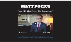 Mattpocius.com thumbnail
