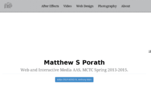 Mattporath.com thumbnail
