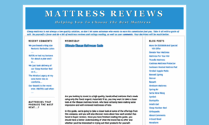 Mattress-reviews.blogspot.com thumbnail