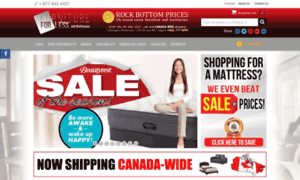 Mattressesforless.ca thumbnail