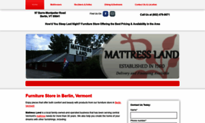 Mattresslandvermont.com thumbnail