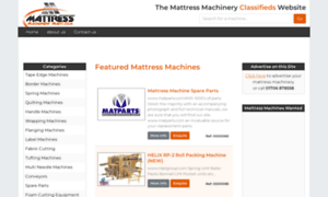 Mattressmachinerymart.com thumbnail