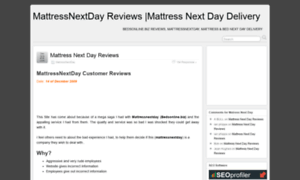 Mattressnextday.info thumbnail