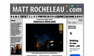 Mattrocheleau.com thumbnail